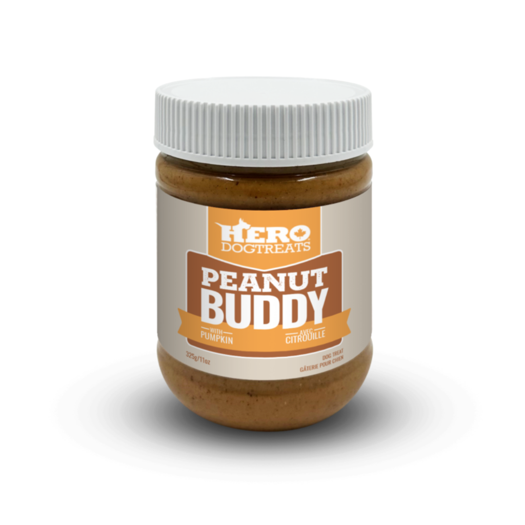 Hero Peanut Buddy with Pumpkin Dog Treat