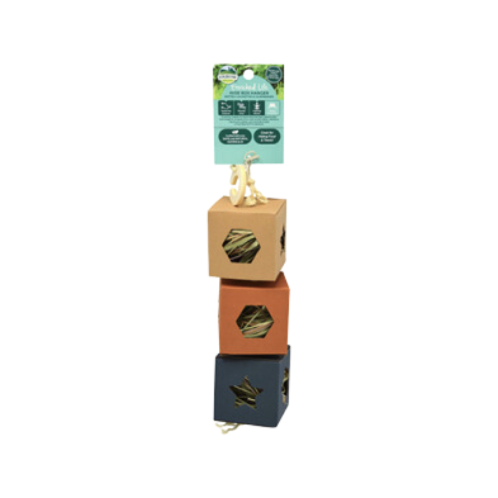 Oxbow Enriched Life Hide Box Hanger Toy