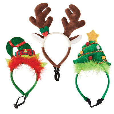 SPOT Holiday Headbands Medium/Large Assorted