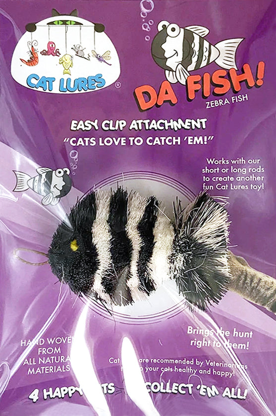 GO CAT Cat Lures Da Zebra Fish