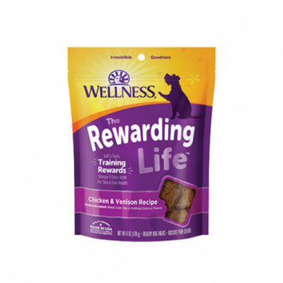 Wellness The Rewarding Life Chicken & Venison Recipe Dog Treats