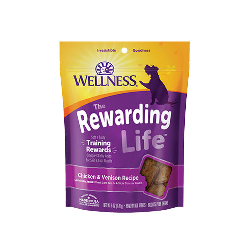 Wellness The Rewarding Life Chicken & Venison Recipe Dog Treat