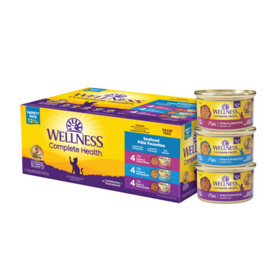 Wellness Complete Health Seafood Pâté Variety Pack