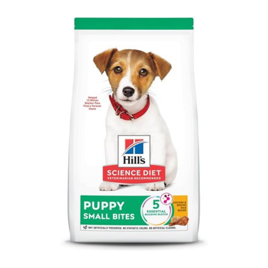 Hill's Science Diet Puppy Small Bites Chicken & Brown Rice Dog Food