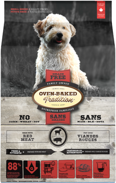 Oven-Baked Tradition Small Breed Adult Red Meat Formula