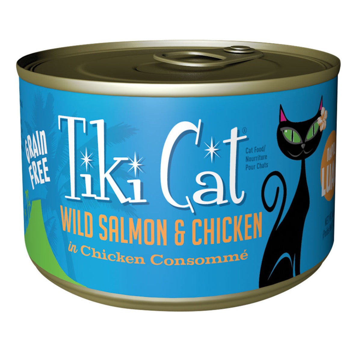 Tiki Cat Wild Salmon & Chicken Cat Can