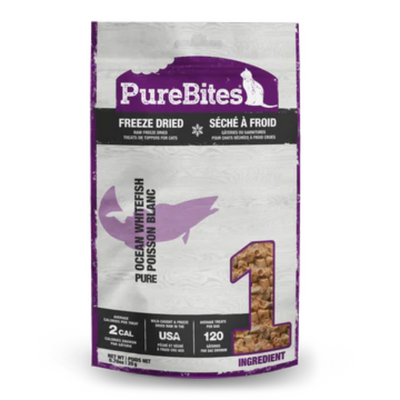 PureBites Freeze Dried Whitefish Cat Treats