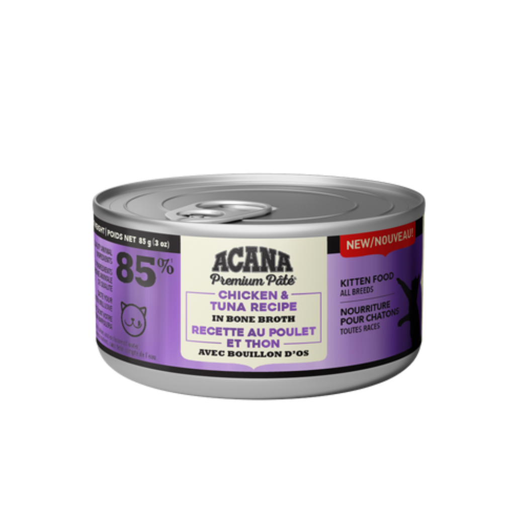 Acana Premium Pâté Chicken and Tuna Kitten Cat Can