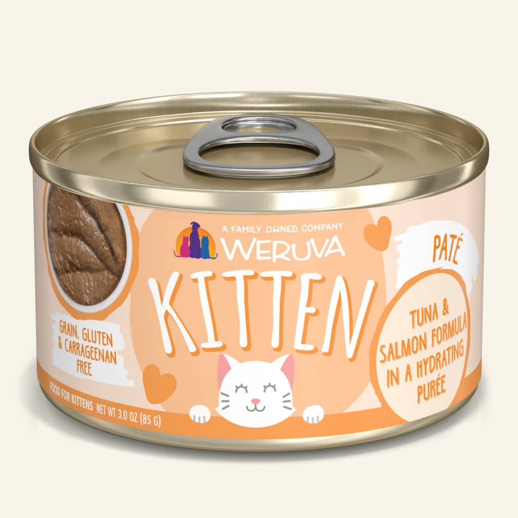 Weruva Kitten Tuna & Salmon Formula in a Hydrating Purée