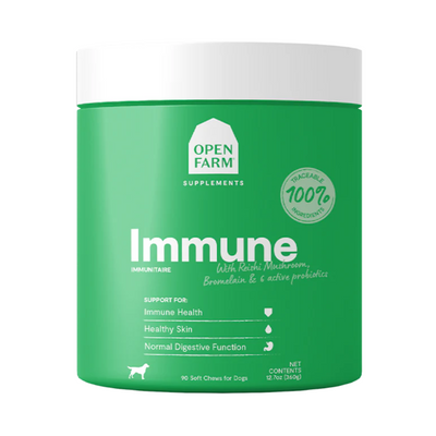 Open Farm Immune Supplement Chews for Dogs