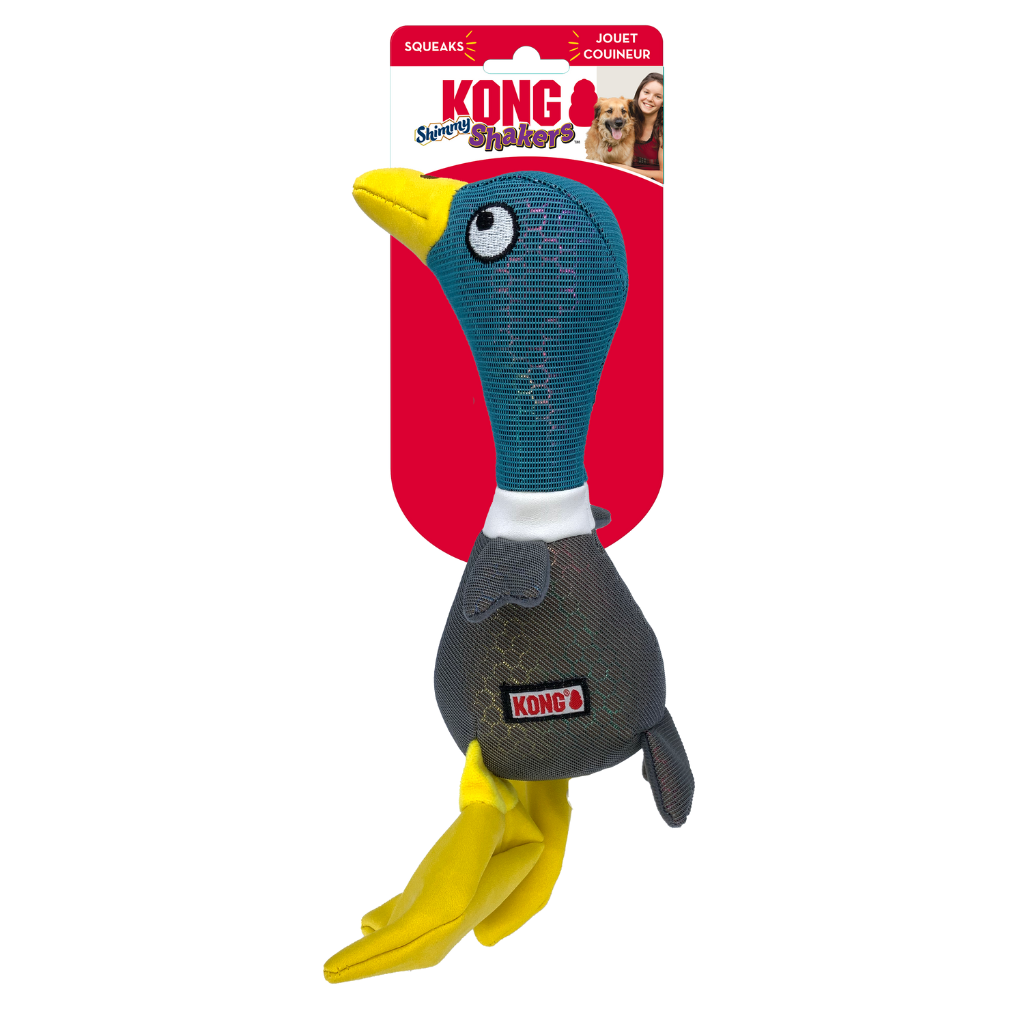 KONG Shakers Shimmy Mallard Medium Dog Toy