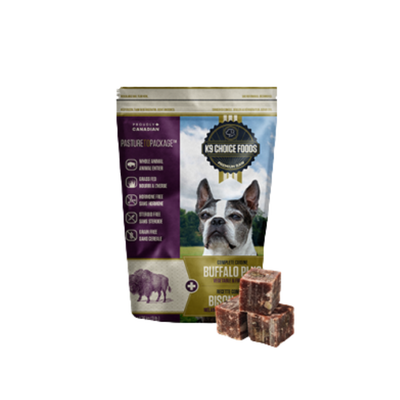 K9 Choice Foods Buffalo Plus Frozen Dog Food