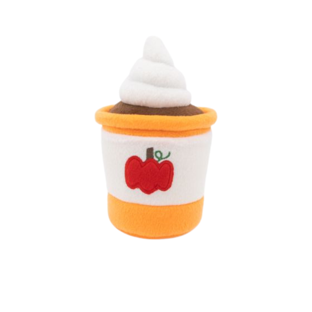 Zippy Paws Nomnomz Pumpkin Spice Latte Dog Toy