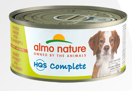 Almo Dog Can Chicken Egg & Pinapple 5.5oz