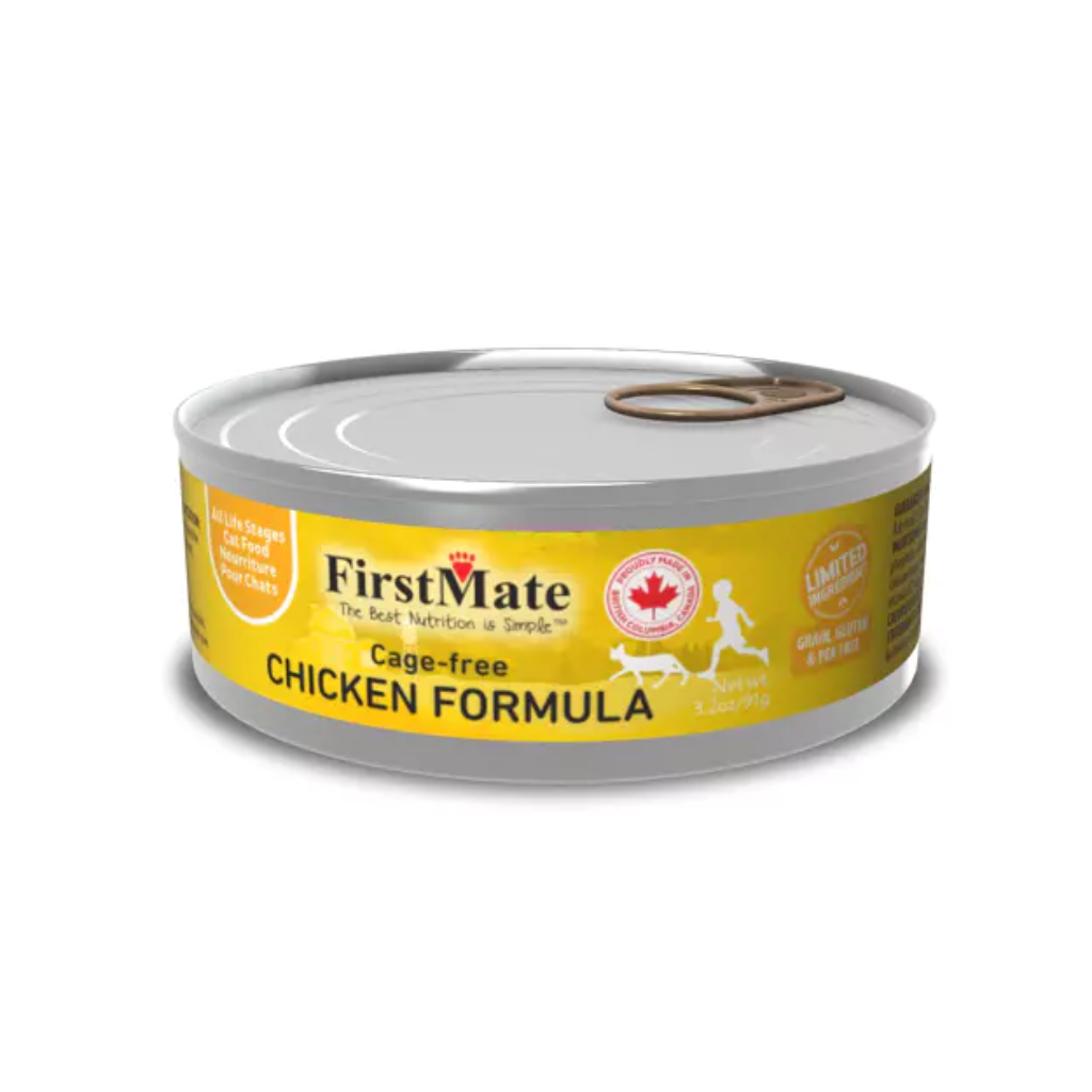 FirstMate Limited Ingredient Cage-Free Chicken Formula Cat Can