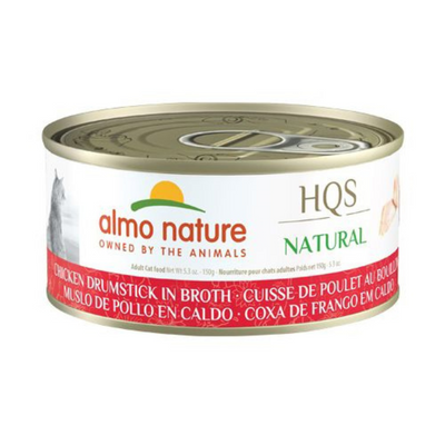 Almo Nature HQS Natural Cat Food - Chicken Drumstick In Broth