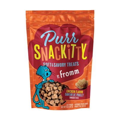 Fromm PurrSnackitty Chicken Flavor Snackitties Cat Treats