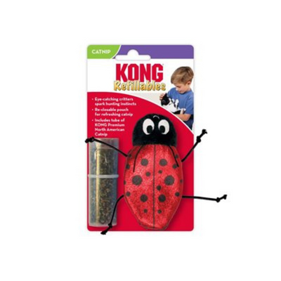 KONG Refillables Ladybug Cat Toy