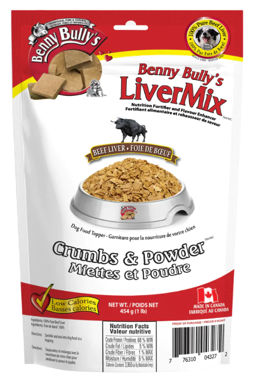 Benny Bully's Liver Chops in Crumbs 454g