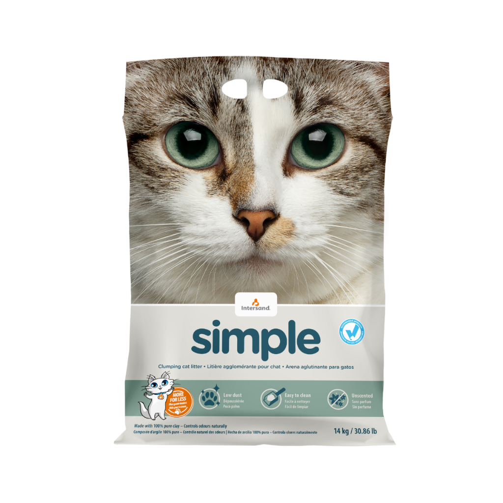 Intersand Simple Value Clumping Cat Litter