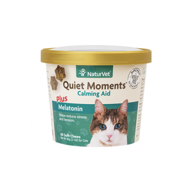 NaturVet Quiet Moments Soft Chew for Cats (60 ct)