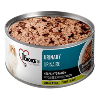 1st Choice Adult Urinary Health Chicken Canned Stew Cat Can