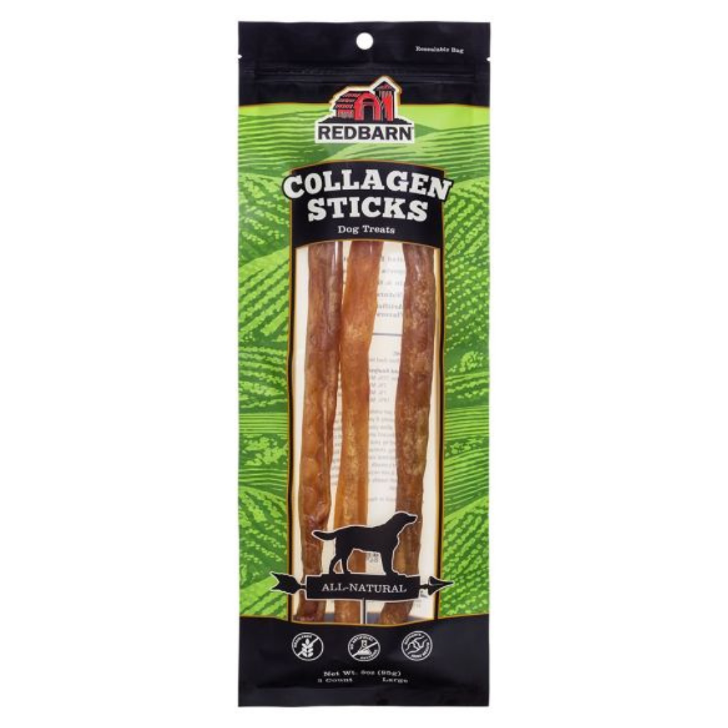 Redbarn Collagen Sticks Large 3 Pack Dog Treat