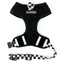 BCUDDLY Harness Black Checkers