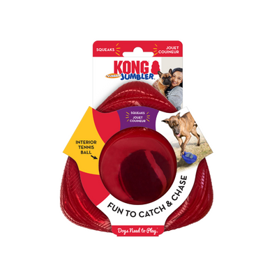 KONG Jumbler Flinger Dog Toy