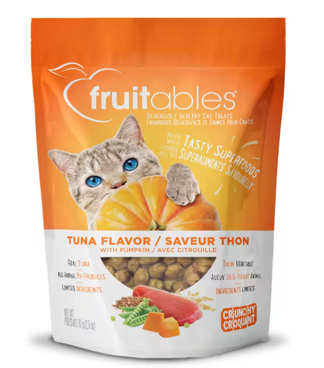 Fruitables Tuna and Pumpkin Cat Treats