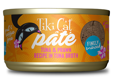Tiki Cat Grill Tuna & Prawn Pate Cat Can