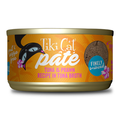 Tiki Cat Grill Pate - Tuna & Prawn Pate Cat Can