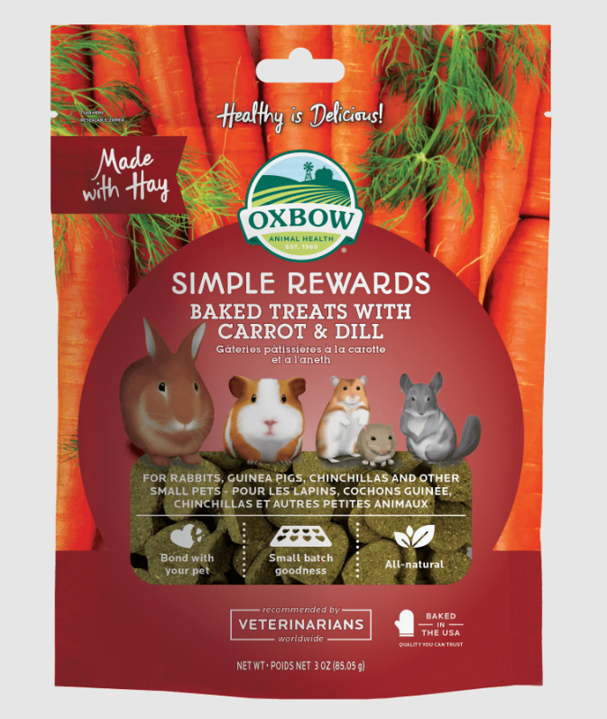 Oxbow Simple Rewards Carrot & Dill Treats
