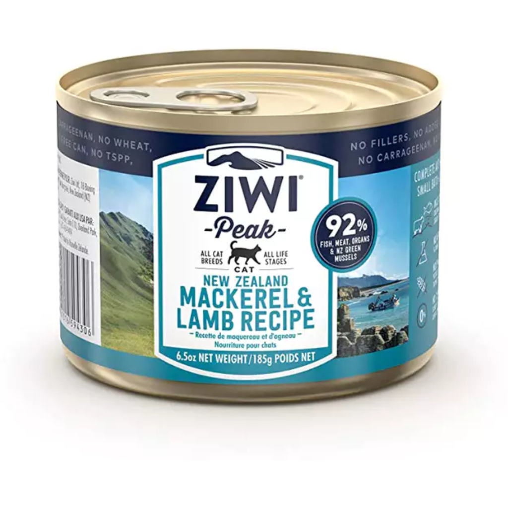 ZIWI Mackerel & Lamb Recipe Cat Can