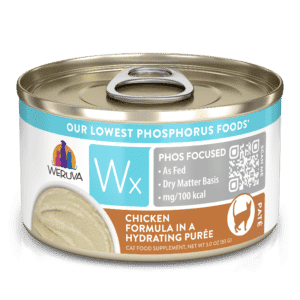 Weruva WX Phos Focused Chicken Formula in a Hydrating Purée