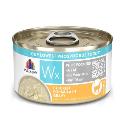 Weruva WX Phos Focused - Chicken Formula in Gravy Cat Can