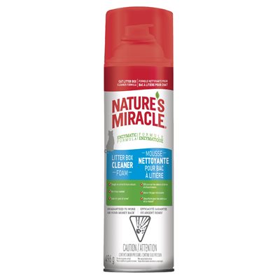 Nature's Miracle Litter Box Cleaner Foam Aerosol