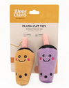 Zippy Claws NonNomz Milk Tea and Taro Cat Toys (2 Pack)