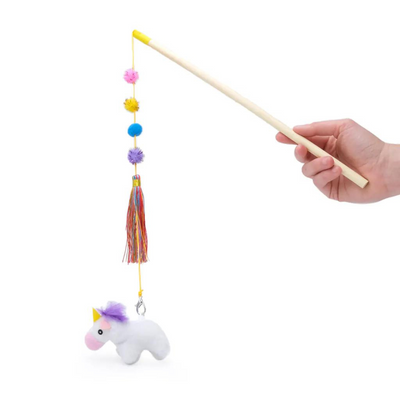 Zippy Paws ZippyStick Unicorn Cat Toy