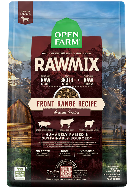 Open Farm RawMix Front Range Ancient Grains for Dogs