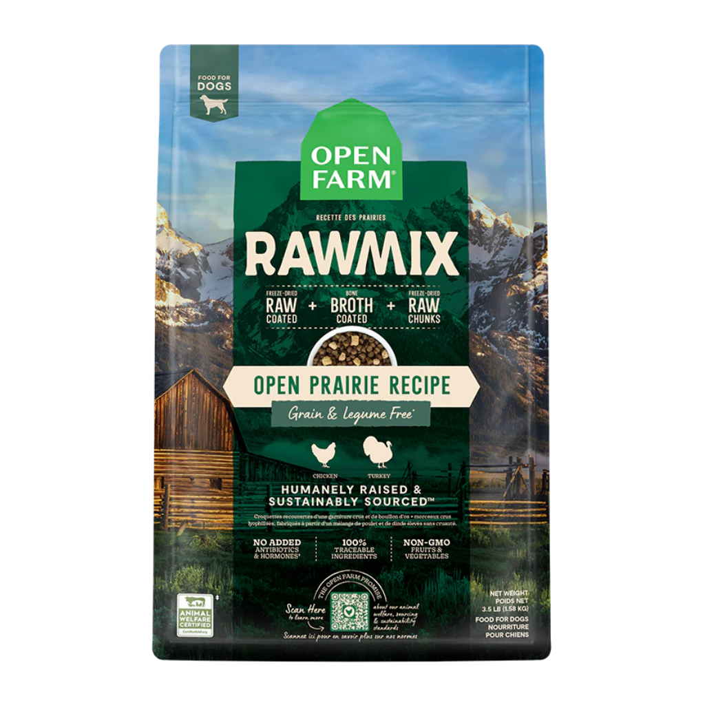 Open Farm RawMix Grain Free Open Prairie Dog Food