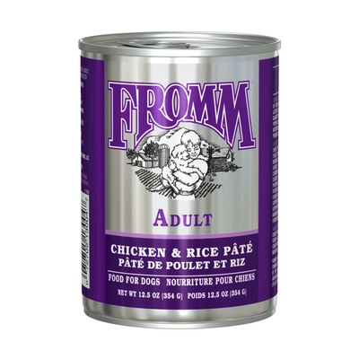 Fromm Classic Adult Chicken & Rice Pâté Dog Can