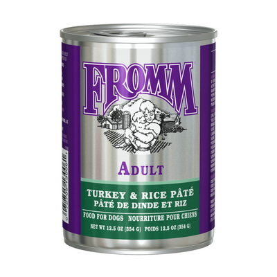 Fromm Classic Adult Turkey & Rice Pâté Dog Can