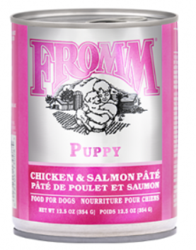 Fromm Classic Puppy Chicken & Salmon Pate Can