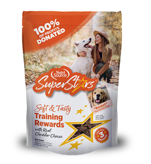 NutriSource SuperStars Cheddar Soft & Chewy Rewards
