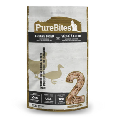 PureBites Freeze Dried Chicken & Duck Cat Treats