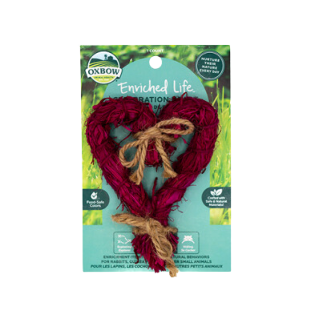 Oxbow Enriched Life Celebration Heart Toy