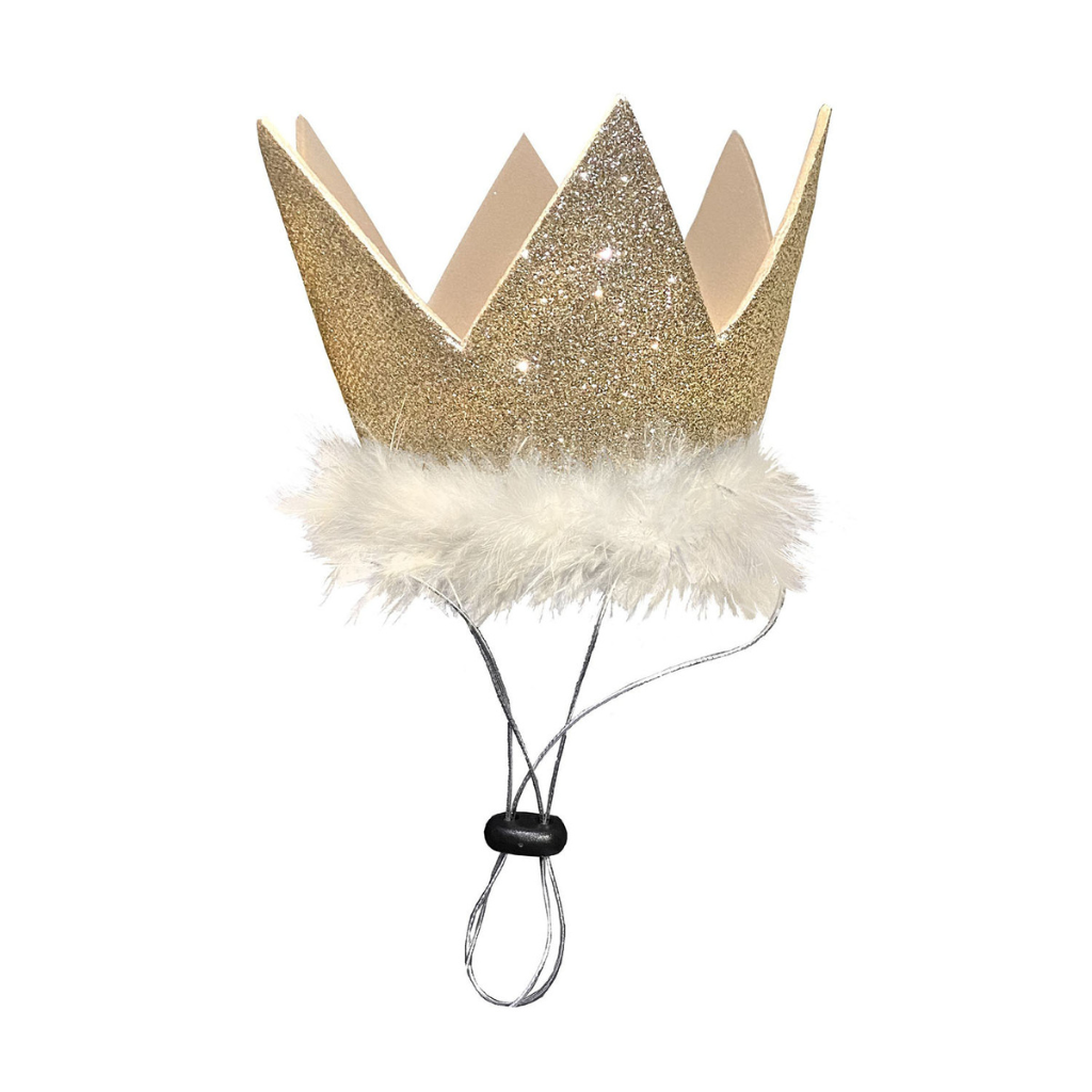 Huxley & Kent Party Crown with Snugfit - Gold