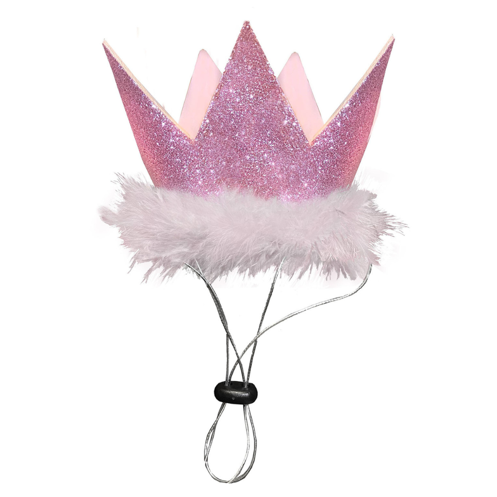 Huxley & Kent Party Crown with Snugfit - Pink