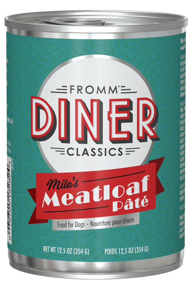 Fromm Diner Classics Milo's Meatloaf Pâté Wet Dog Food